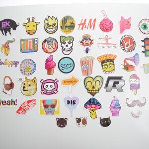 Bundle of Stickers - 42 pack